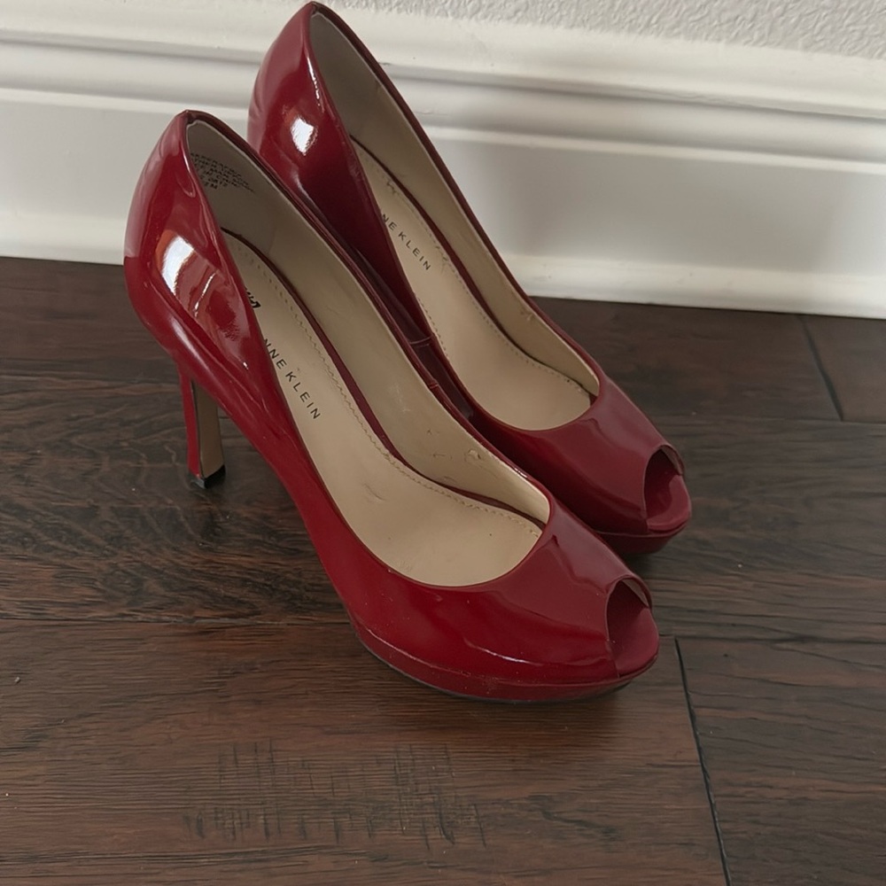 Woman high heels shoes